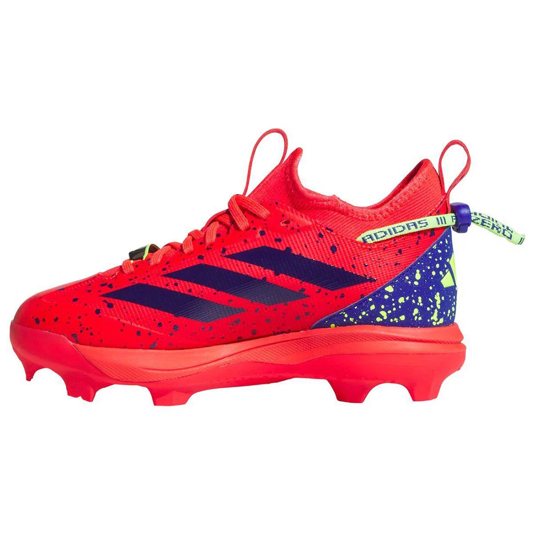 adidas Adizero Impact 2.0 Shades Youth TPU Baseball Cleat: JH9154 - Image 2
