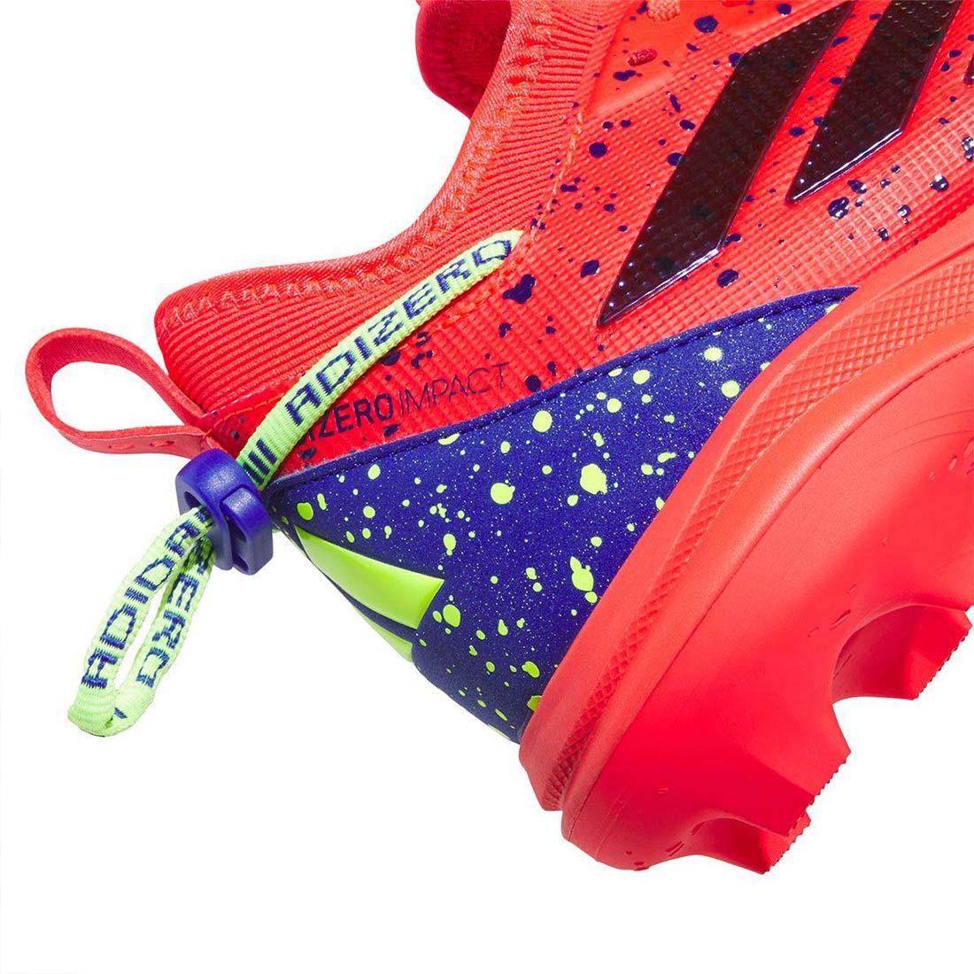 adidas Adizero Impact 2.0 Shades Youth TPU Baseball Cleat: JH9154 - Image 8
