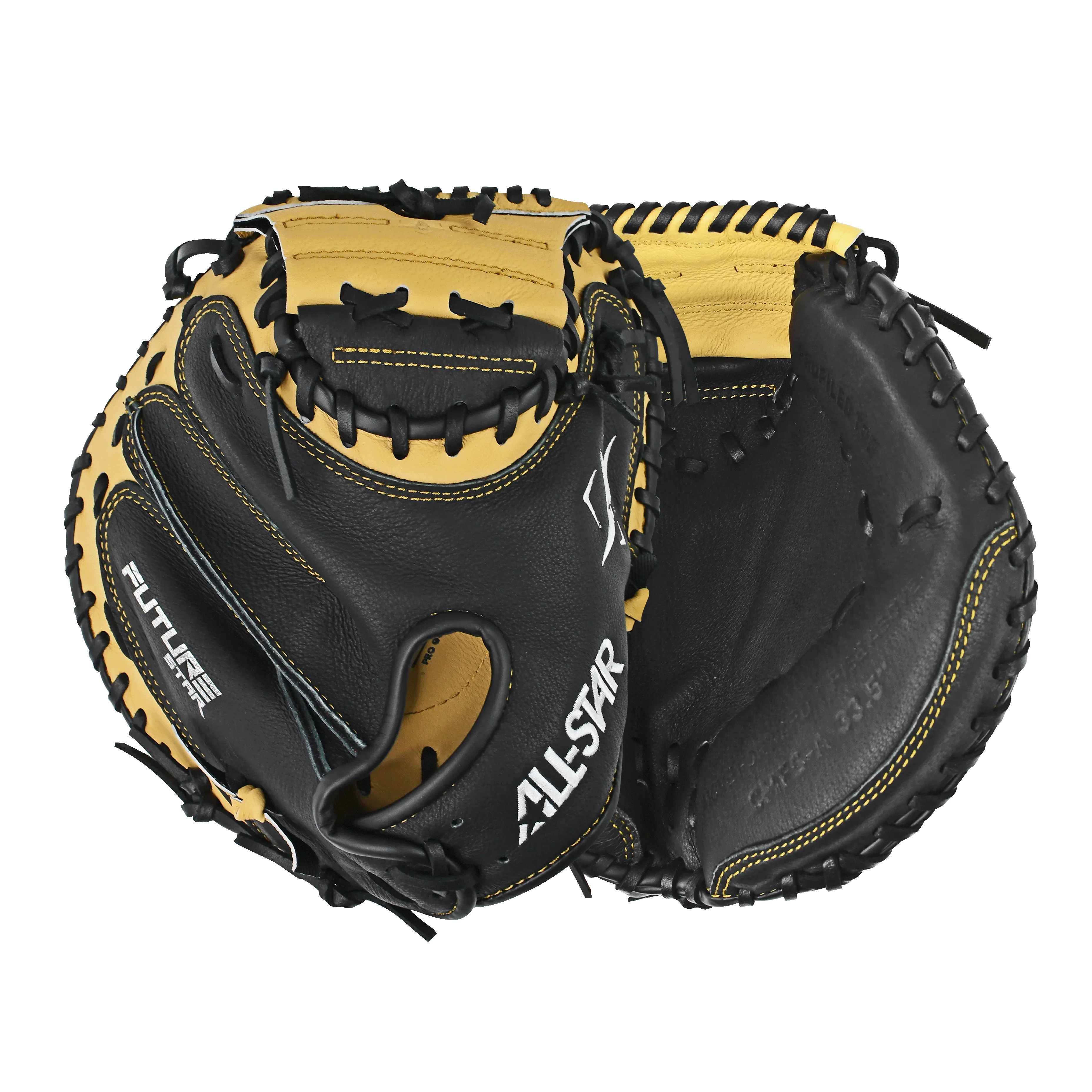 All Star 31.5" Future Star Baseball Catcher's Mitt: CMFSY - Image 3