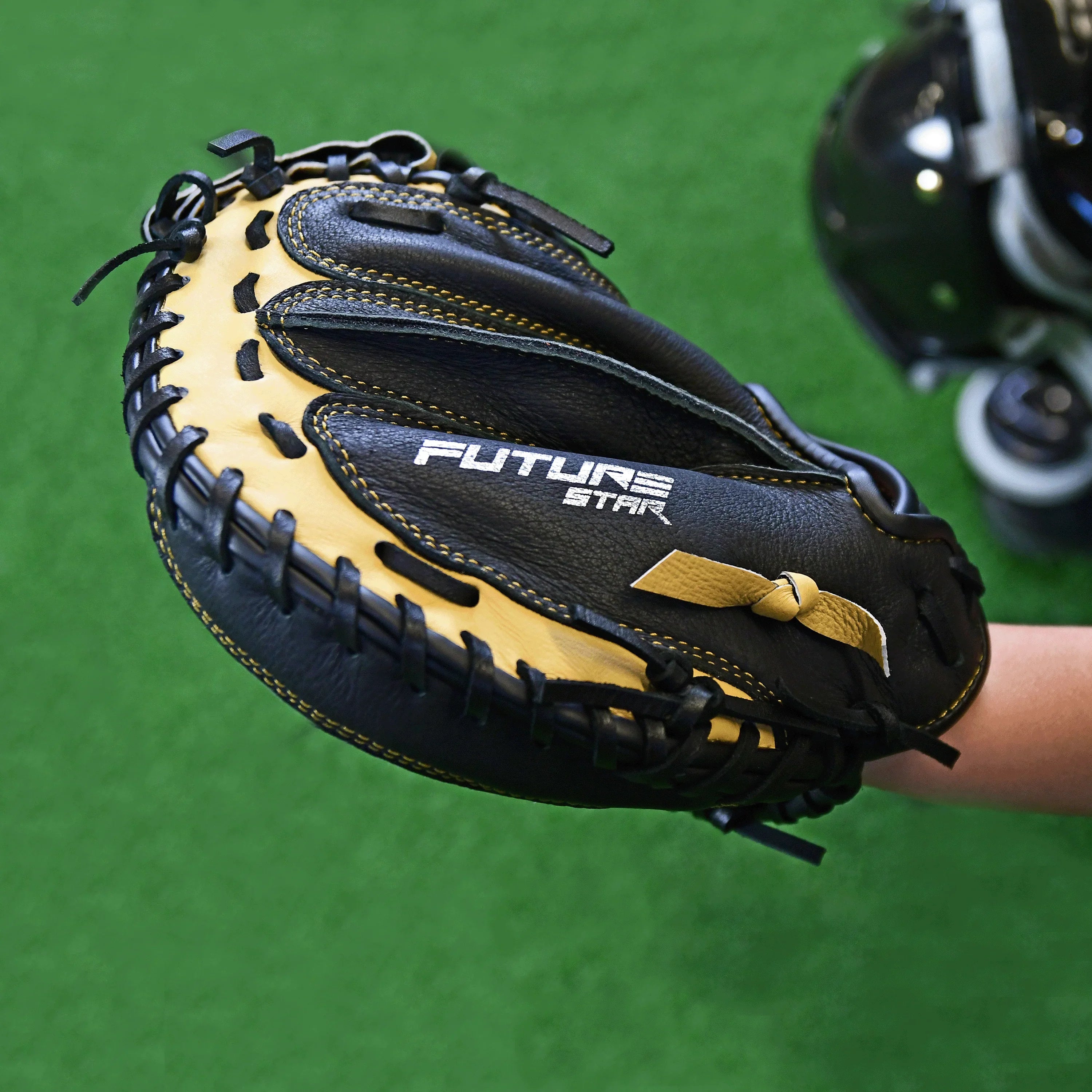 All Star 31.5" Future Star Baseball Catcher's Mitt: CMFSY - Image 4