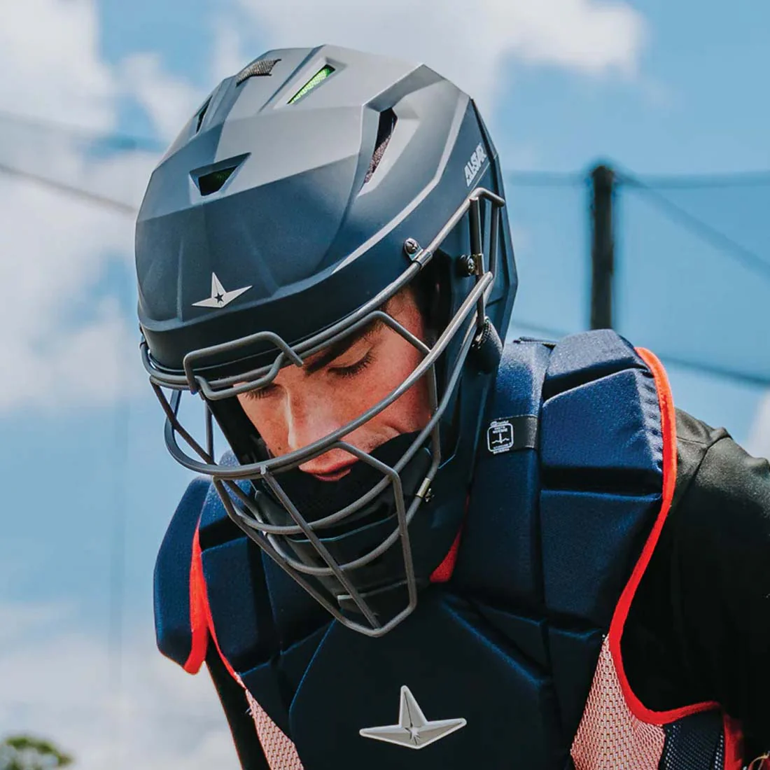 All Star MVP-PRO Catcher's Helmets: MVP5 - Image 2