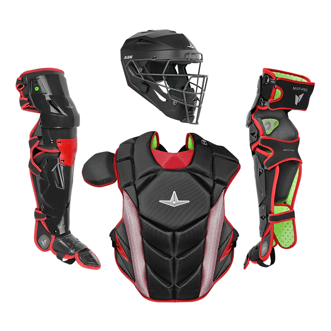 All Star MVP Pro Series Adult Catcher's Kit: CKCC5LGE - Image 3