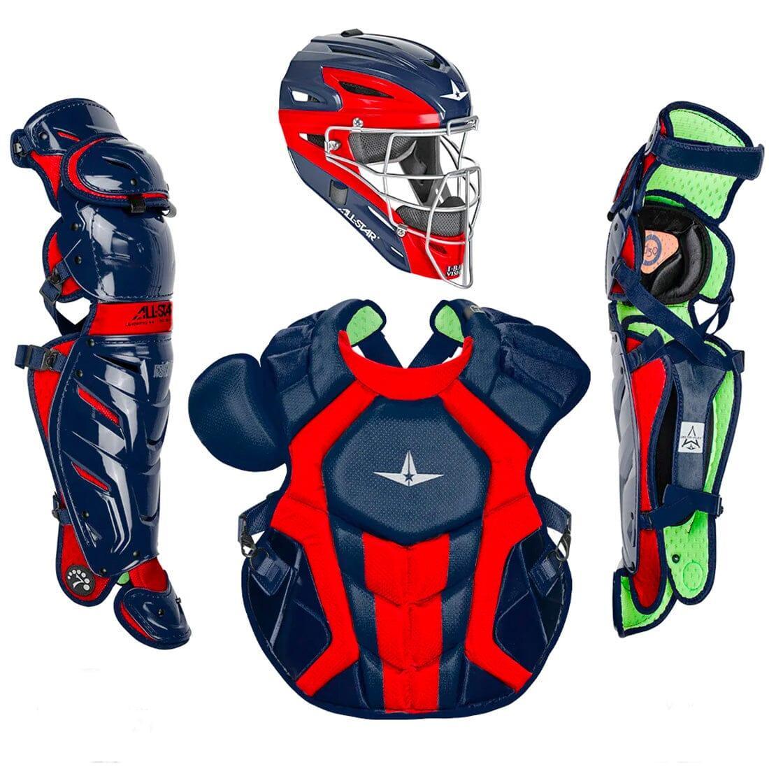 All-Star S7 AXIS (Adult) Two Tone Catcher's Kit NOCSAE APPROVED: CKCCPRO1X-TT - Image 4