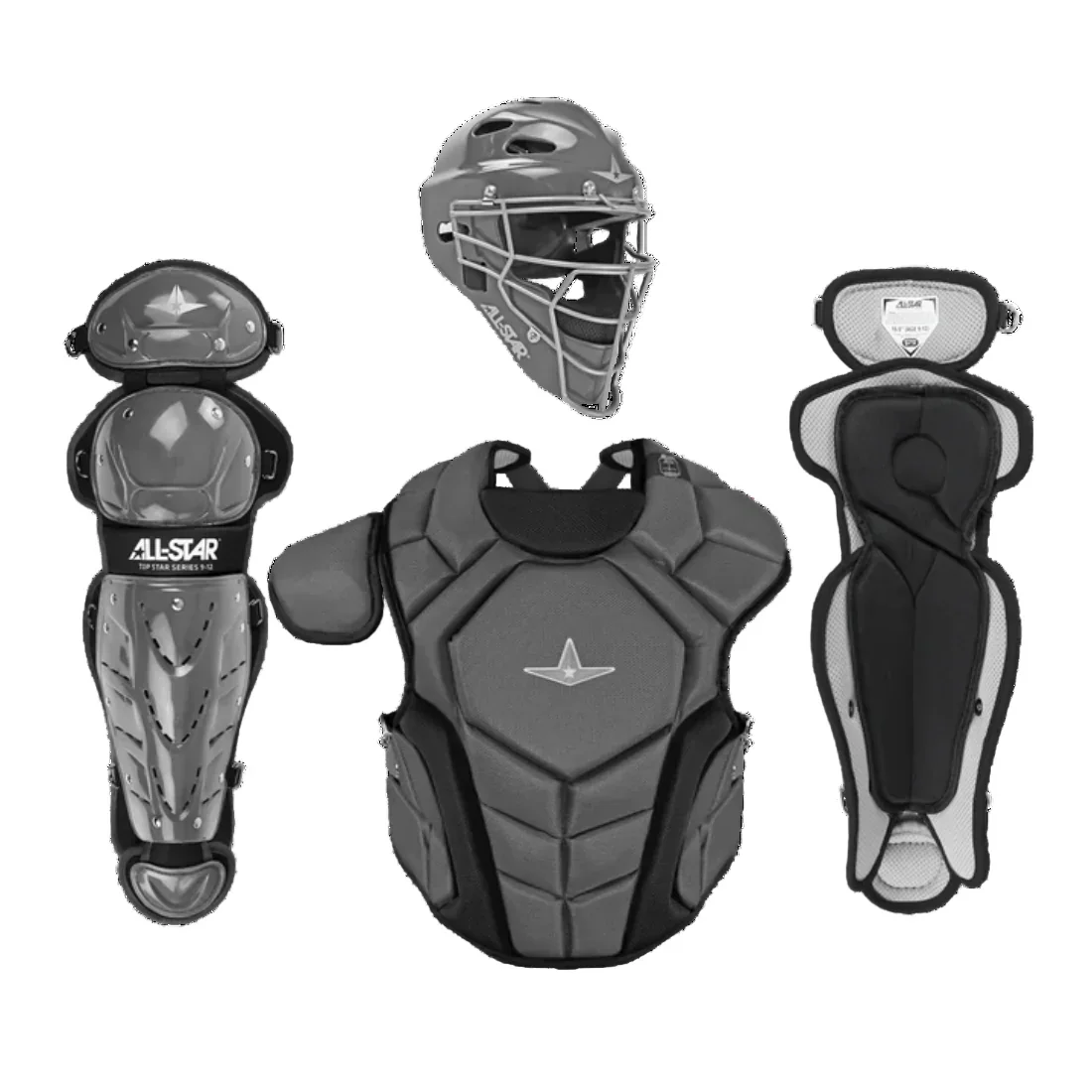 All Star Top Star Series (Ages 12-16) Catcher's Kit NOCSAE Approved: CKCCTS1216 - Image 3
