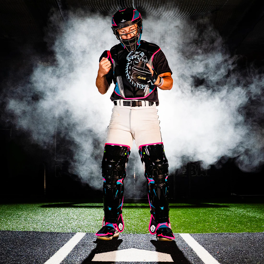 All Star MVP Pro Short Fuse Limited Edition Catcher's Kit - Image 4