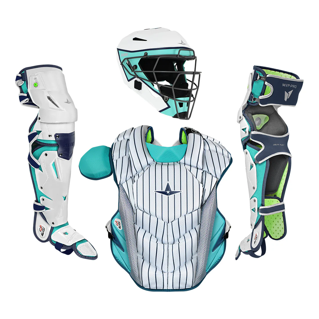 All Star MVP Pro Short Fuse Limited Edition Catcher's Kit - Image 5
