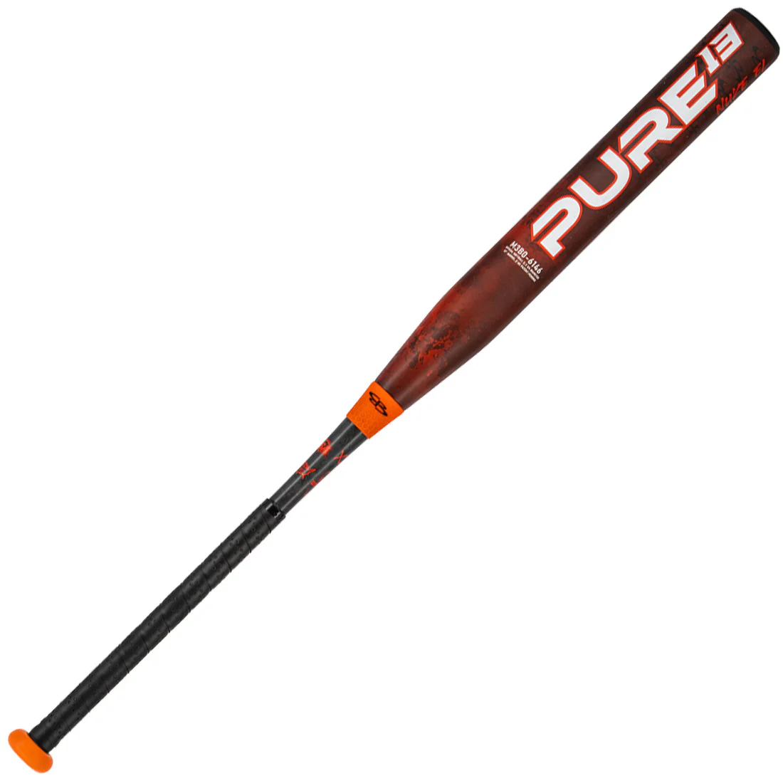 Boombah Pure Orange Nuke 13" Endloaded Slowpitch Softball Bat: M3B0-6146 - Image 4