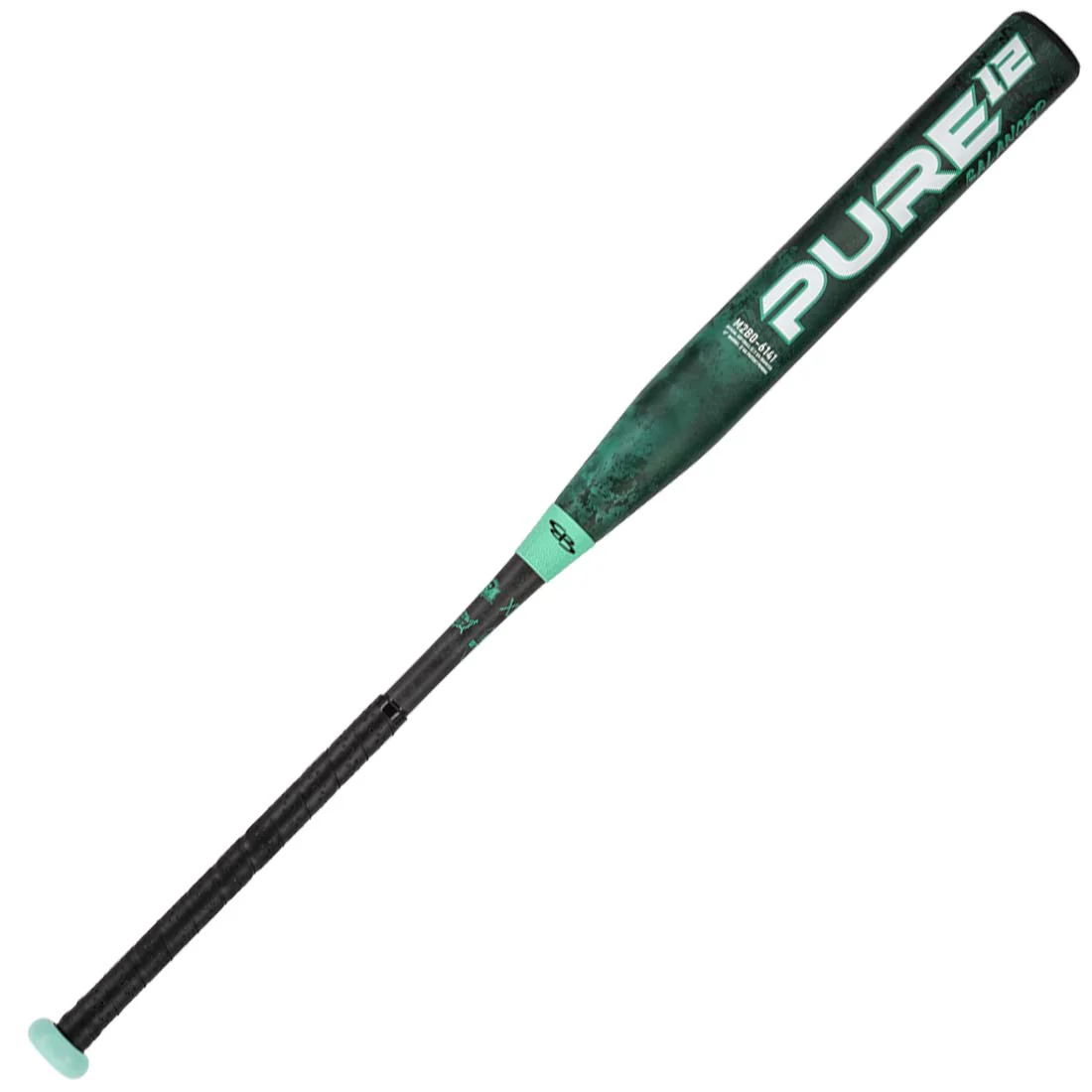 Boombah Pure Teal 12" Balanced USSSA Slowpitch Softball Bat: M2B0-6141 - Image 5