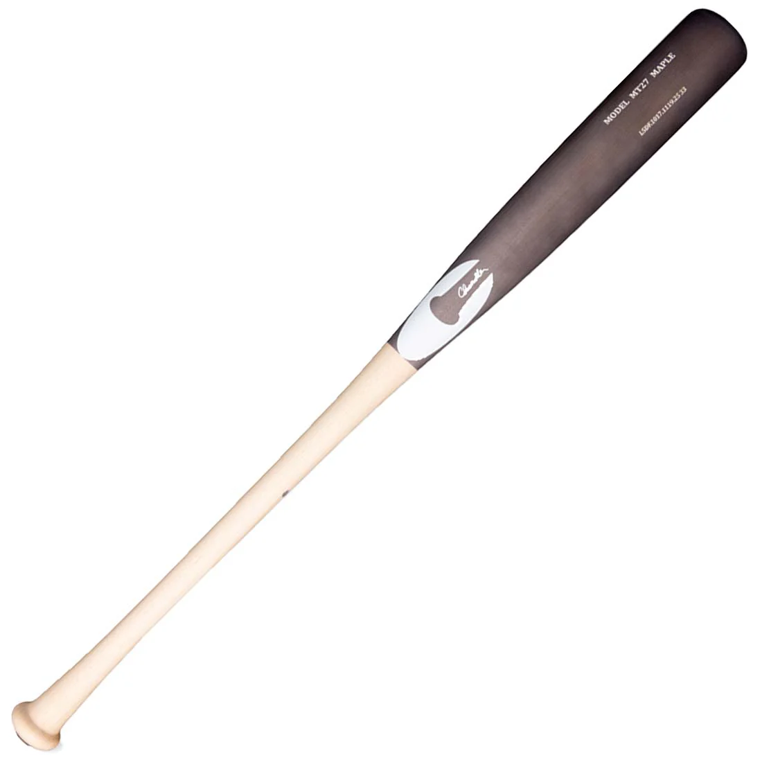 Chandler MT27 Performance Cut End Loaded Maple Wood Baseball Bat - Image 2