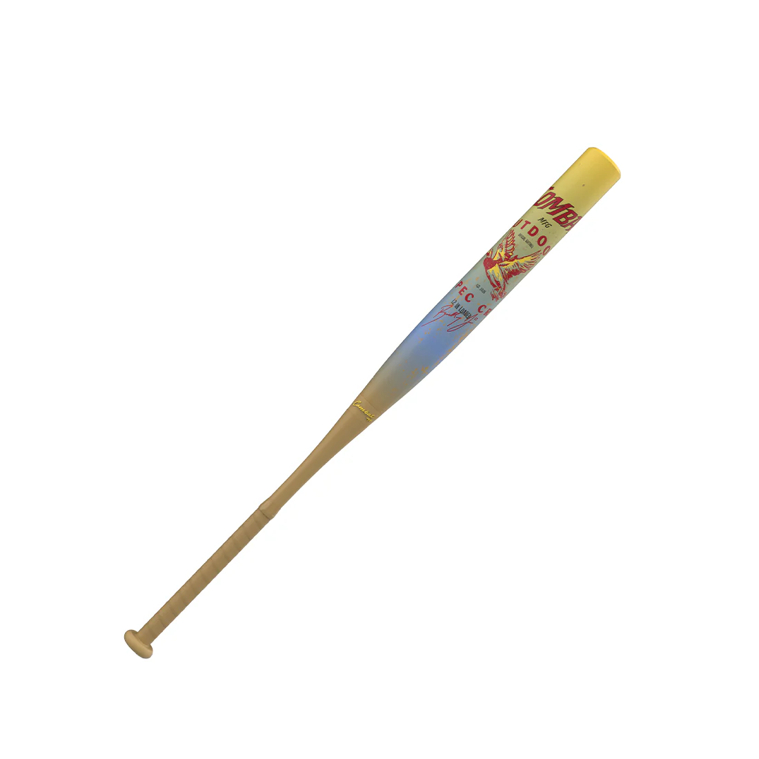 Combat MFG Spec-CR1 Outdoor Series Bradley Jones Signature 12" Loaded USSSA Slowpitch Softball Bat: CSU6JOUTL - Image 5