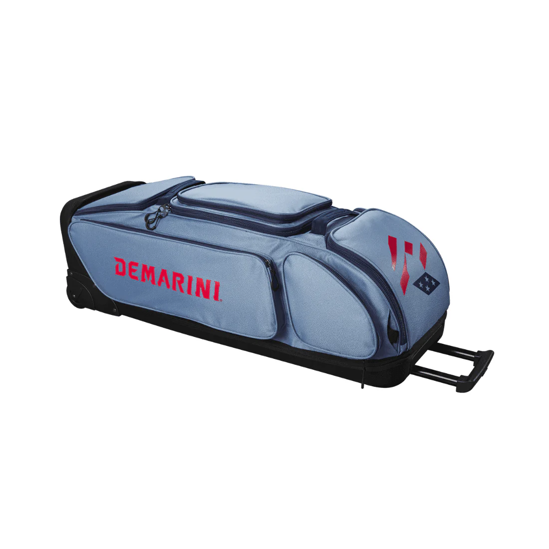 DeMarini Special Ops V2 Front Line Wheeled Roller Bag: WB57441 - Image 18