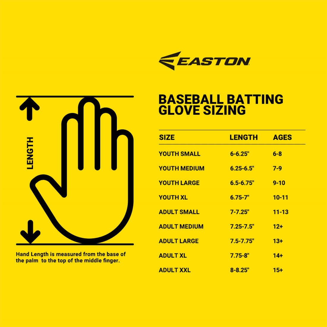 Easton Adult MAV PRO LOCKED IN Baseball Batting Gloves : MAVPROLIBG - Image 11