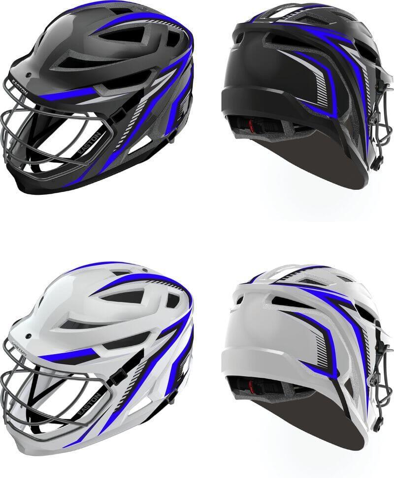 Easton Hellcat Slowpitch Helmet Decal Kit - Image 10