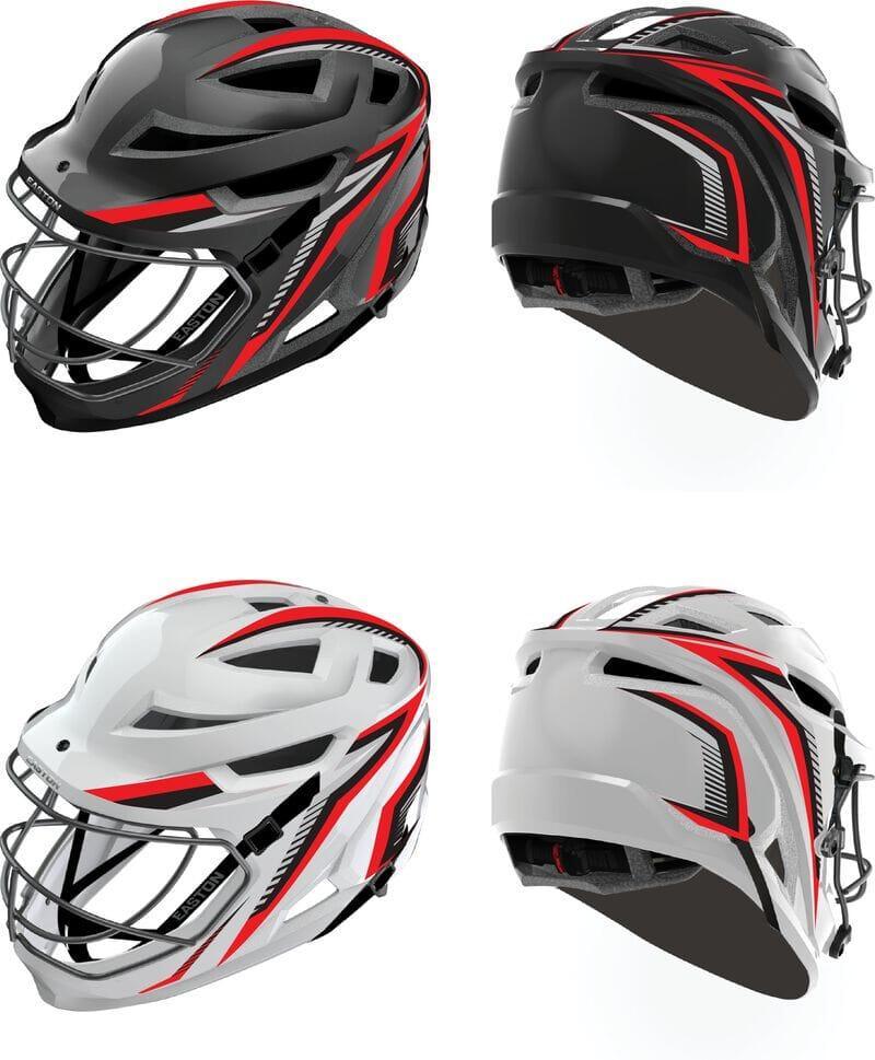 Easton Hellcat Slowpitch Helmet Decal Kit - Image 7