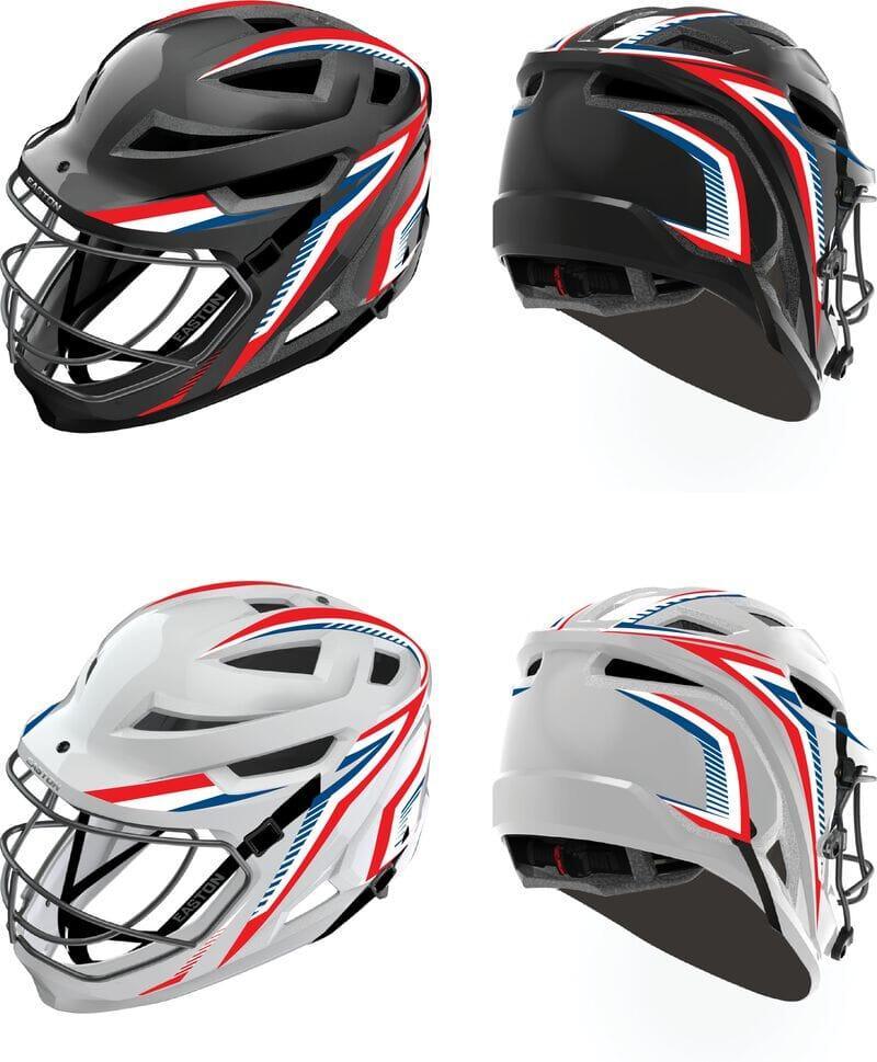 Easton Hellcat Slowpitch Helmet Decal Kit - Image 9