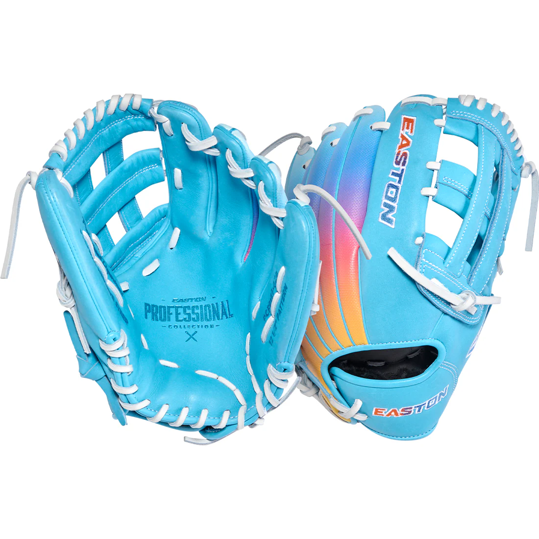 Easton Professional Collection Color Splash 3.0 12.5” Fastpitch Outfield Glove: PCFP125-6CB - Image 5