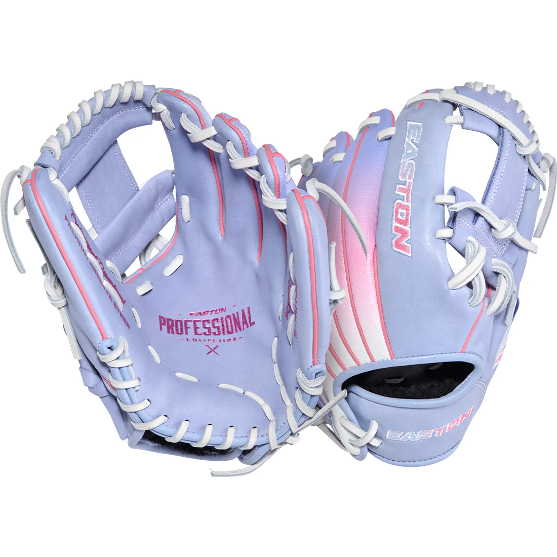 Easton Professional Collection Color Splash 3.0 12” Fastpitch Infield Glove: PCFP120-2PE - Image 5
