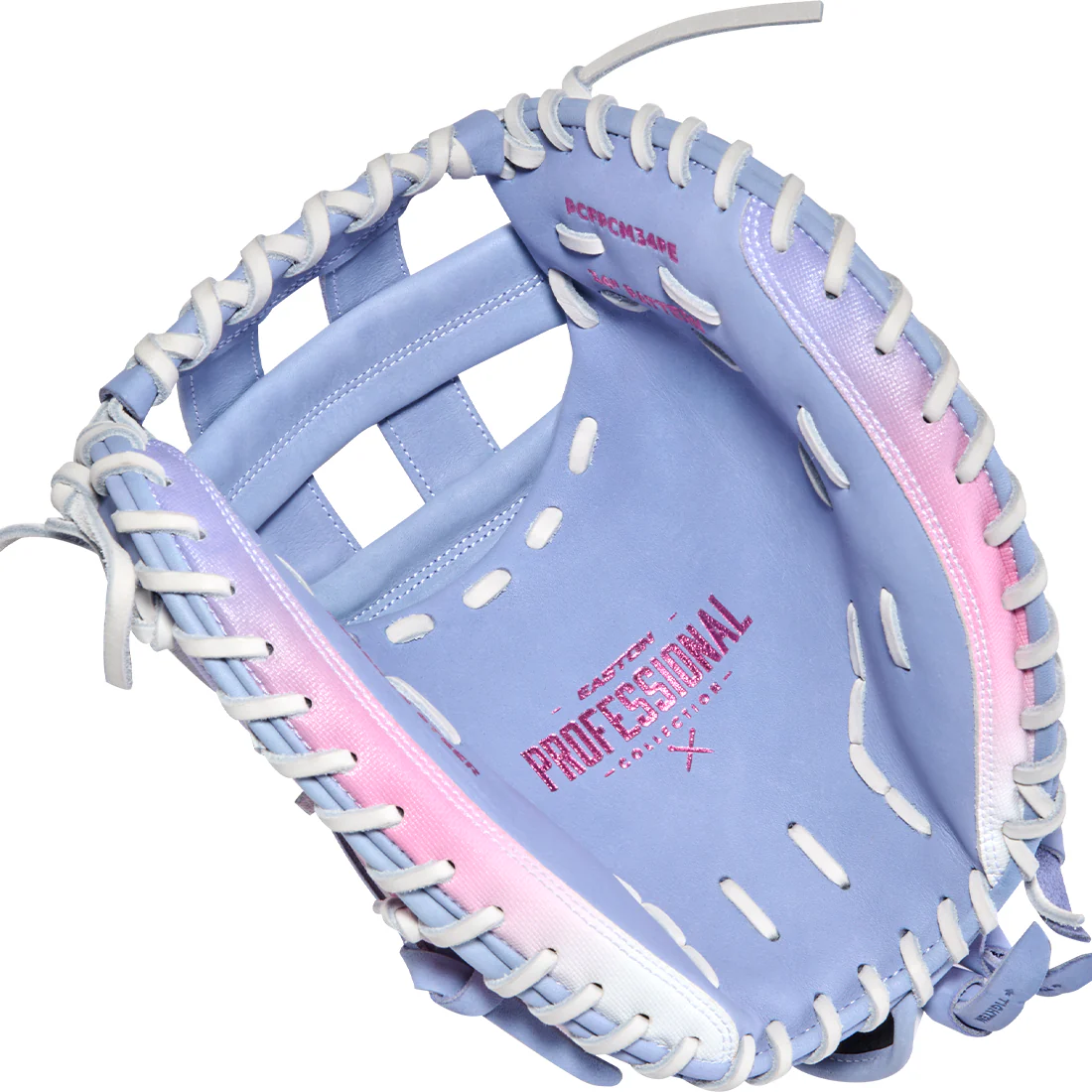 Easton Professional Collection Color Splash 3.0 34” Fastpitch Catcher’s Mitt: PCFPCM34PE - Image 2