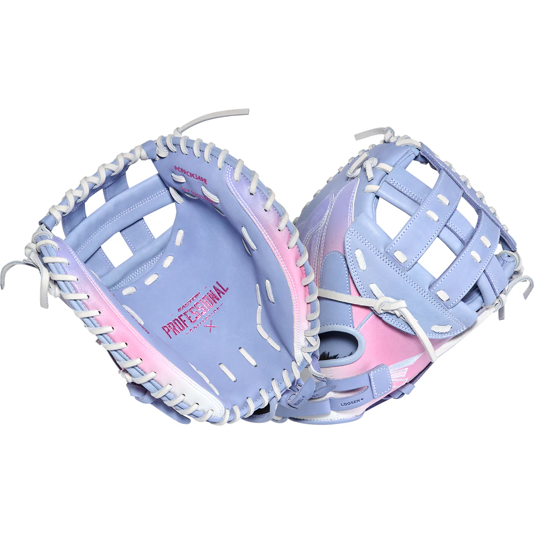 Easton Professional Collection Color Splash 3.0 34” Fastpitch Catcher’s Mitt: PCFPCM34PE - Image 5