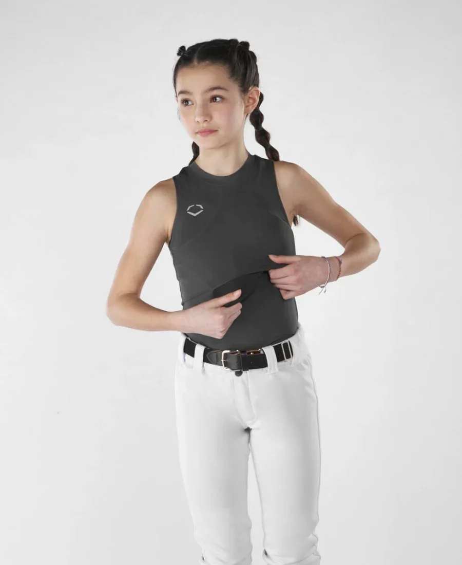 EvoShield Racerback Chest Guard Sleeveless Shirt - Image 5