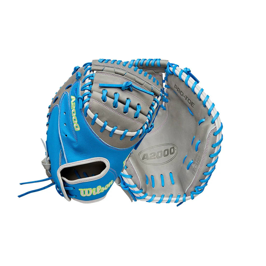 2025 Wilson A2000 FPCM23SS 34” Fall Collection Fastpitch Softball Catcher’s Mitt: WBW10349134 - Image 8