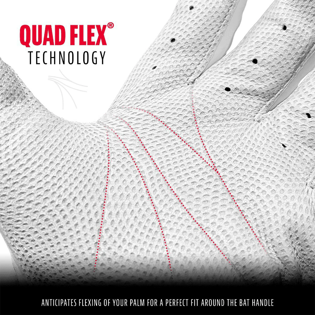 Franklin CFX Pro White Batting Gloves: 20560F - Image 4