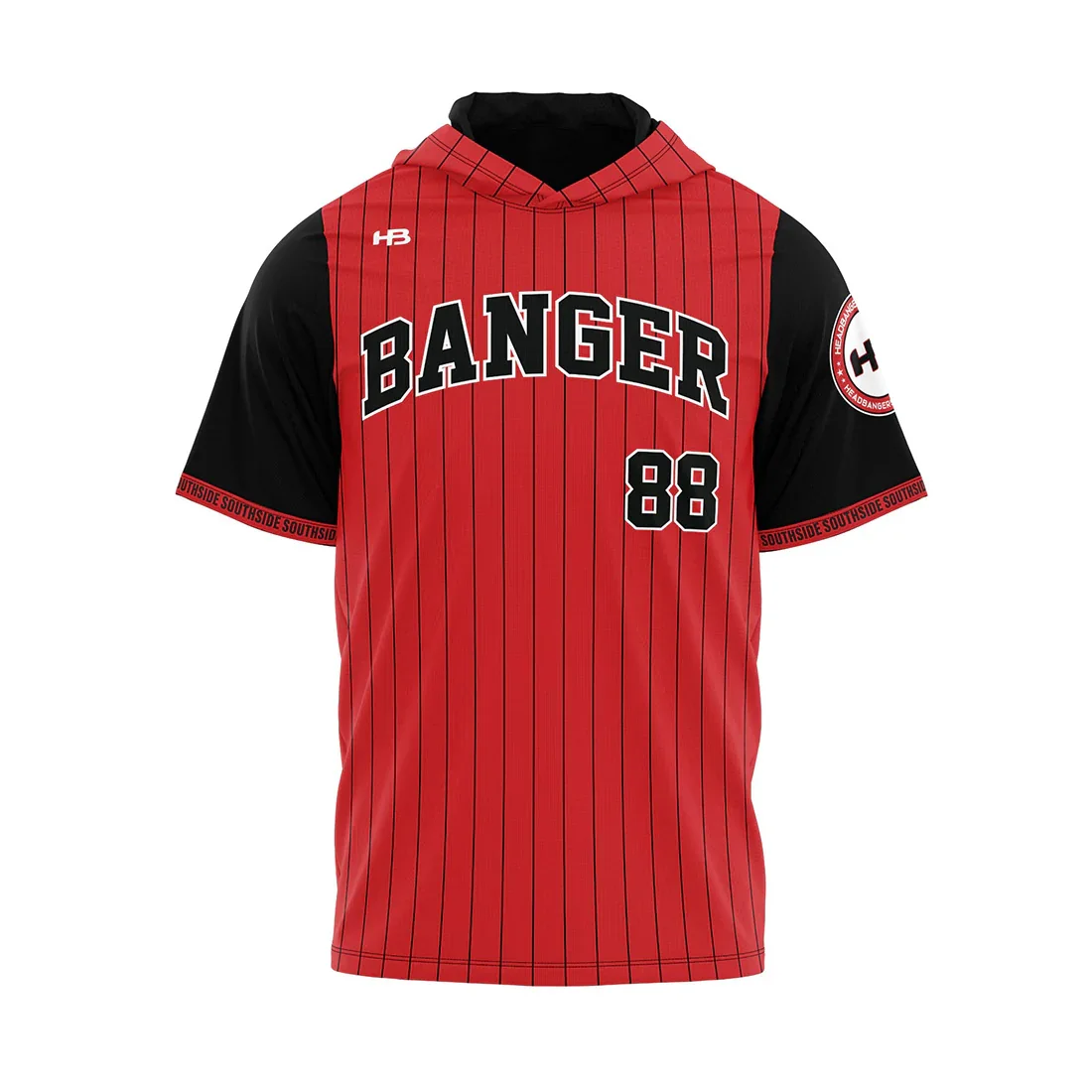 Headbanger Sports Exclusive "City Connect" Short Sleeve Lightweight Hoodies - Image 3