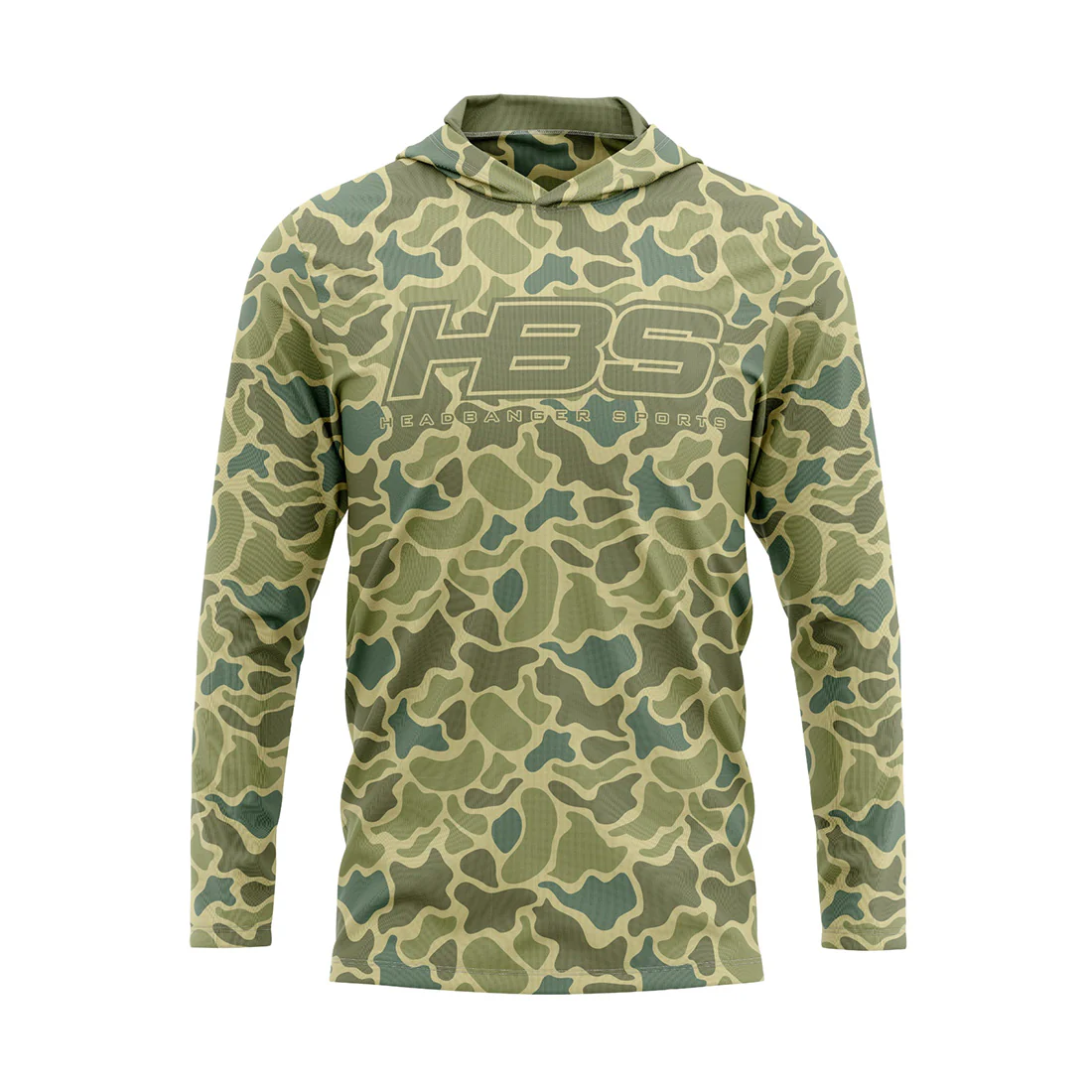 Headbanger Sports Exclusive Duck Camo Long Sleeve Lightweight Hoodies - Image 3