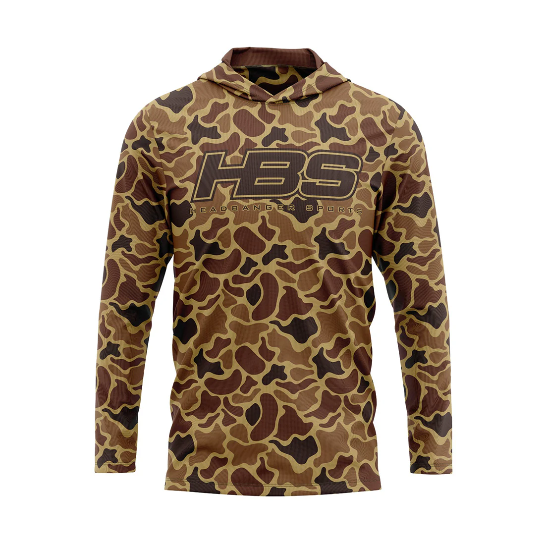 Headbanger Sports Exclusive Duck Camo Long Sleeve Lightweight Hoodies - Image 4