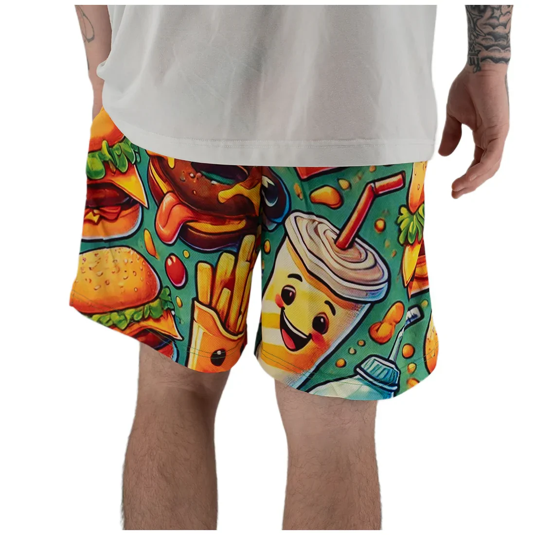 Headbanger Sports Exclusive Mesh Graphic Shorts - Image 10