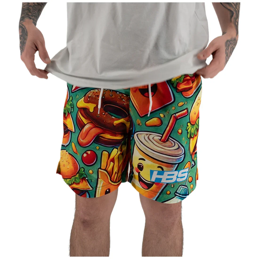 Headbanger Sports Exclusive Mesh Graphic Shorts - Image 9