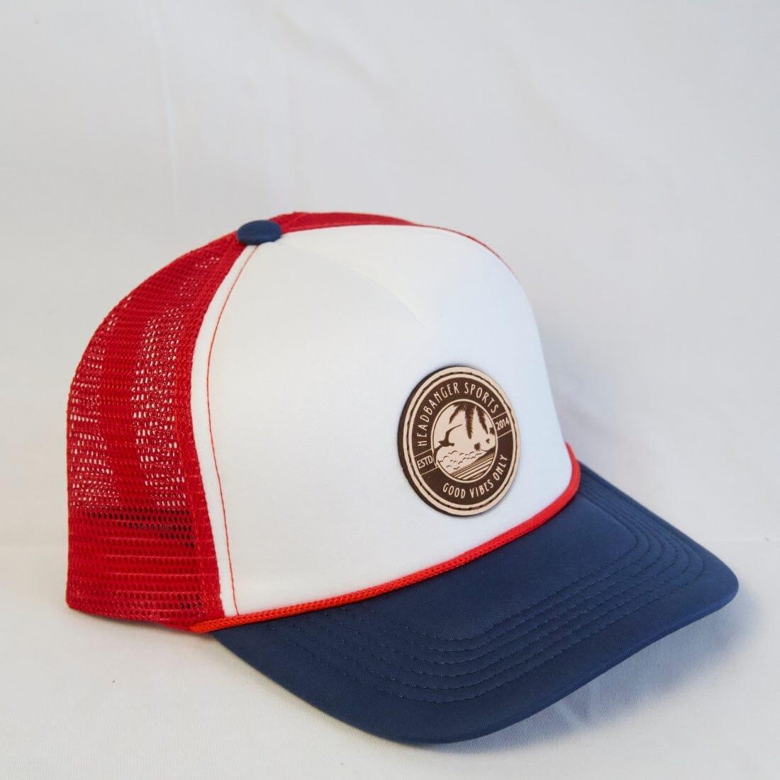 Headbanger Sports Exclusive Pacific P782 Foamie Fresh Trucker Hat: Good Vibes Only - Image 2