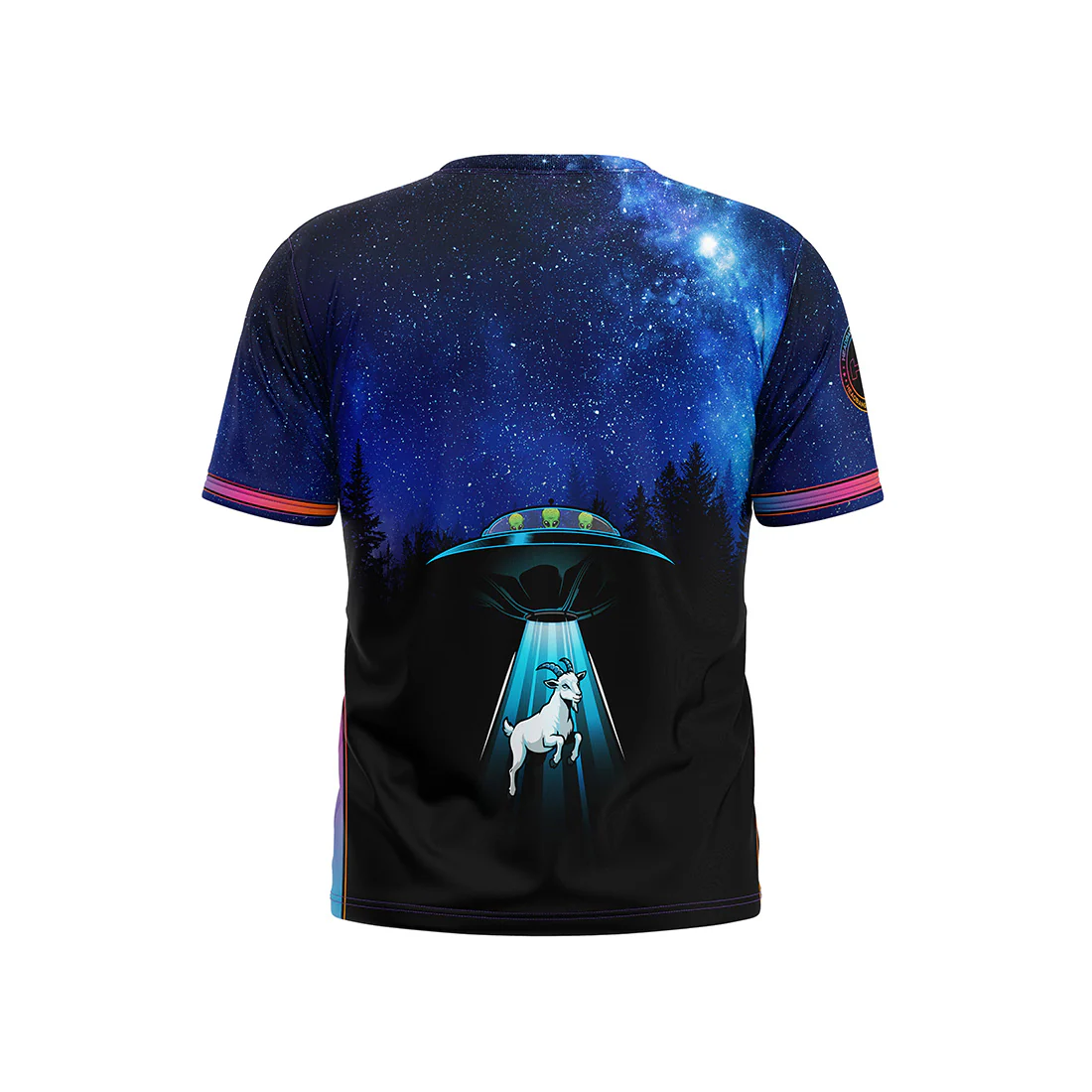 Headbanger Sports "The Galactic Goat" Short Sleeve Micro Mesh Jersey - Image 5