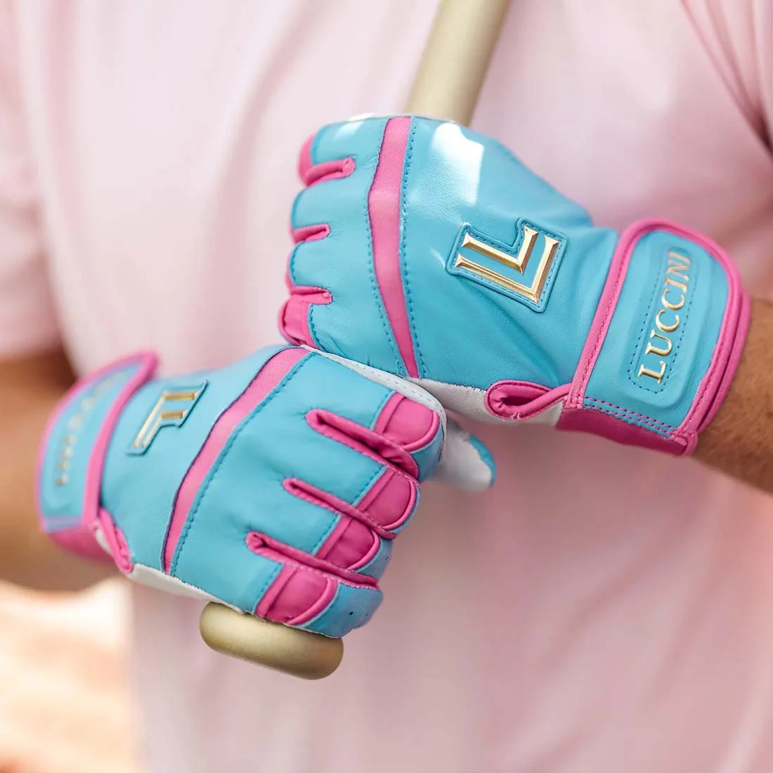 Luccini Premium Cabretta Leather Batting Gloves: Cinque Terre Series - Image 10