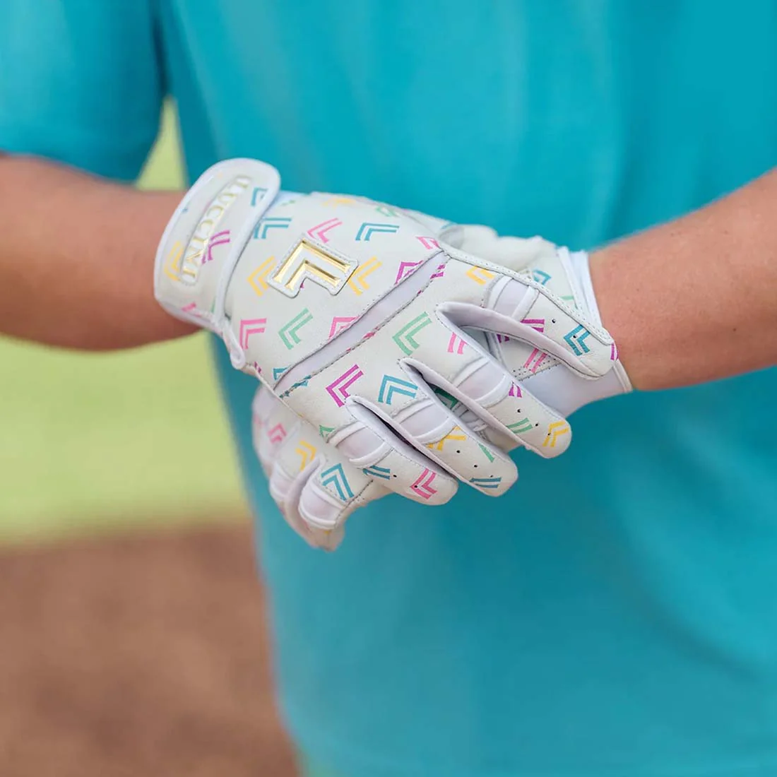 Luccini Premium Cabretta Leather Batting Gloves: Cinque Terre Series - Image 7