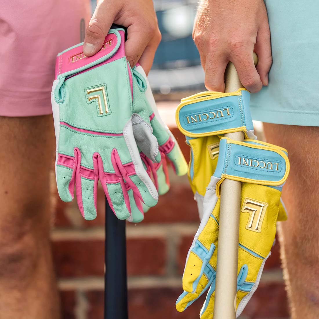 Luccini Premium Cabretta Leather Batting Gloves: Cinque Terre Series - Image 8
