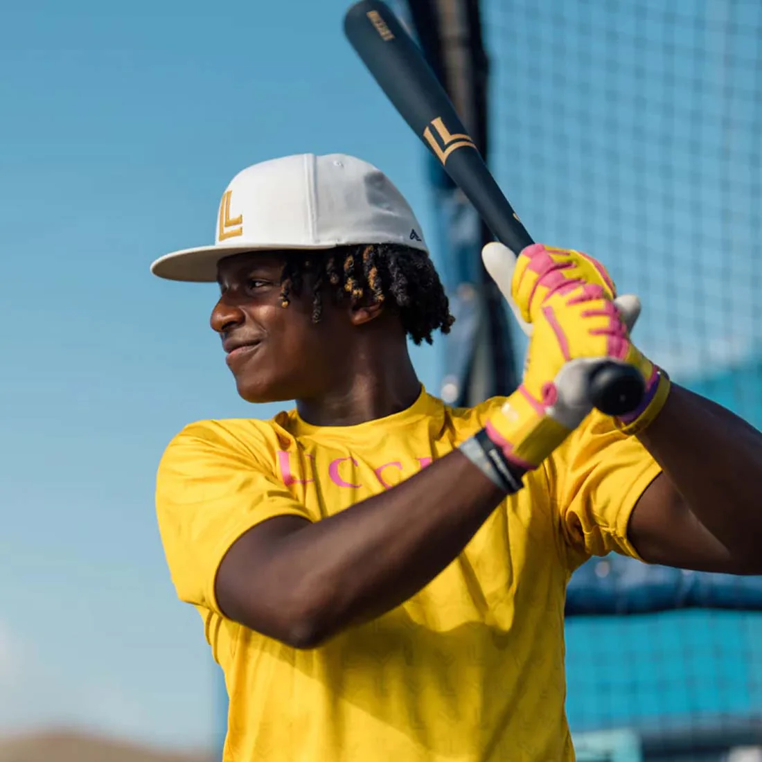 Luccini Premium Cabretta Leather Batting Gloves: Jordin Griffin Signature Series - Image 6