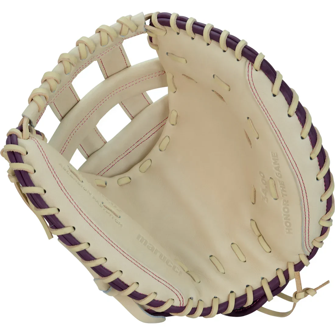 Marucci Ascension M-Type 240C2 34"  H-Web Fastpitch Catcher's Mitt: MFGASFP240C2 - Image 2