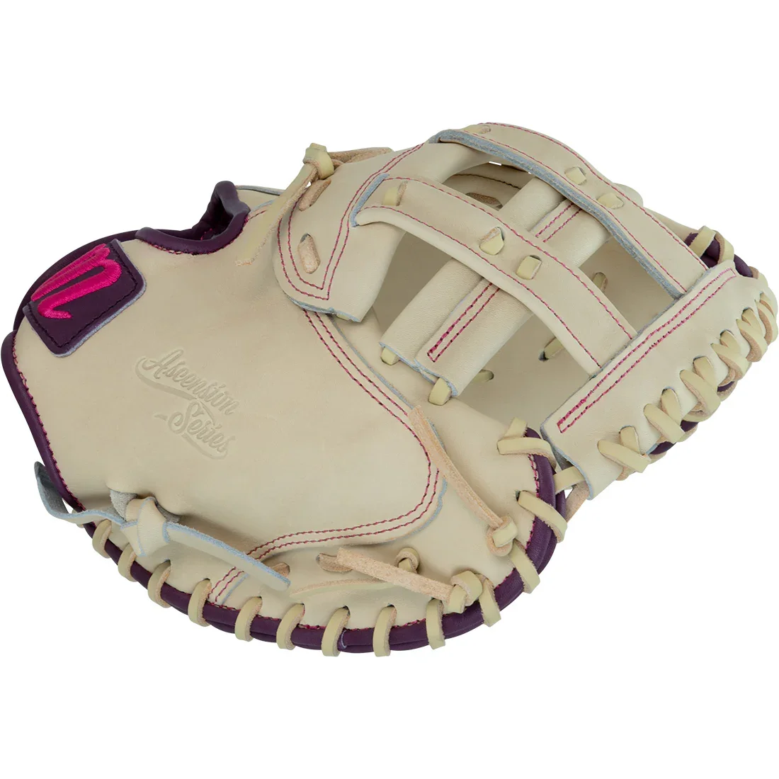 Marucci Ascension M-Type 240C2 34"  H-Web Fastpitch Catcher's Mitt: MFGASFP240C2 - Image 3