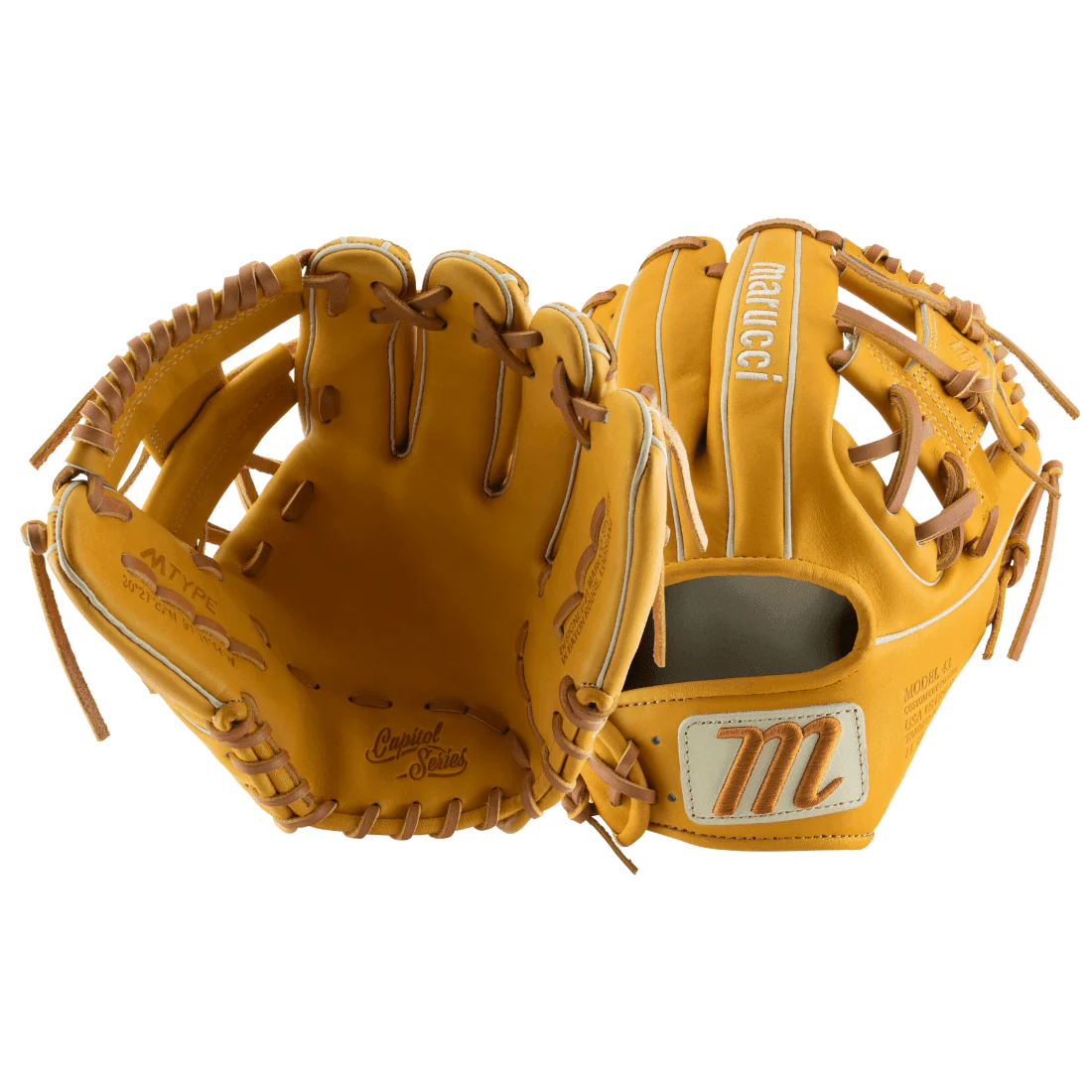 Marucci Capitol Series M Type 43A2 11.5 Infield Baseball Glove: MFG3CP43A2 - Image 5