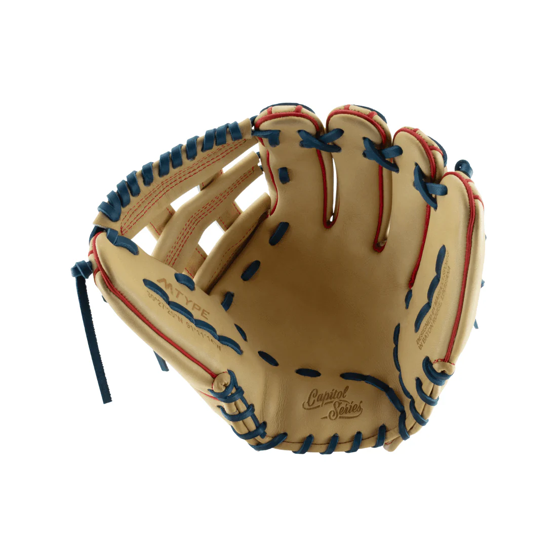 Marucci Capitol Series M Type 45A3 12" Infield Baseball Glove: MFG3CP45A3 - Image 2