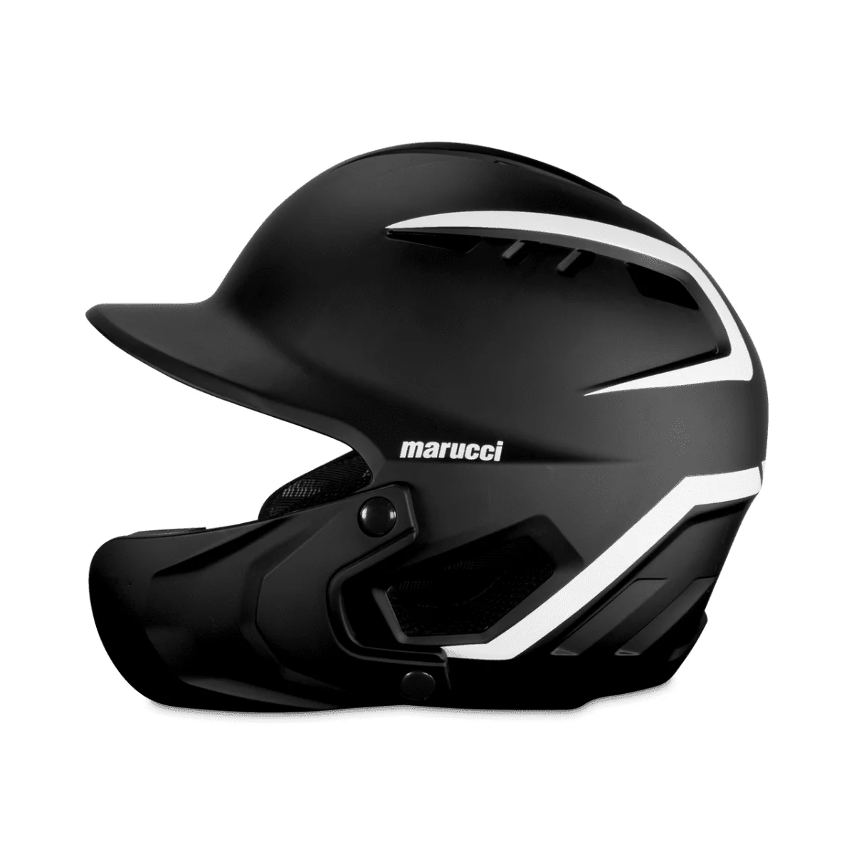 Marucci Duravent Two Tone Baseball Batting Helmet w/ Jaw Guard - Image 2