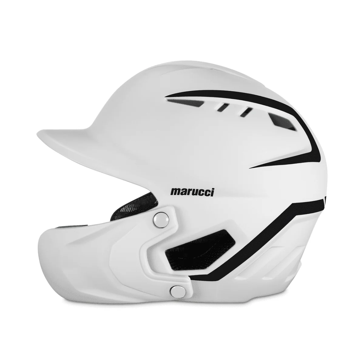 Marucci Duravent Two Tone Baseball Batting Helmet w/ Jaw Guard - Image 4