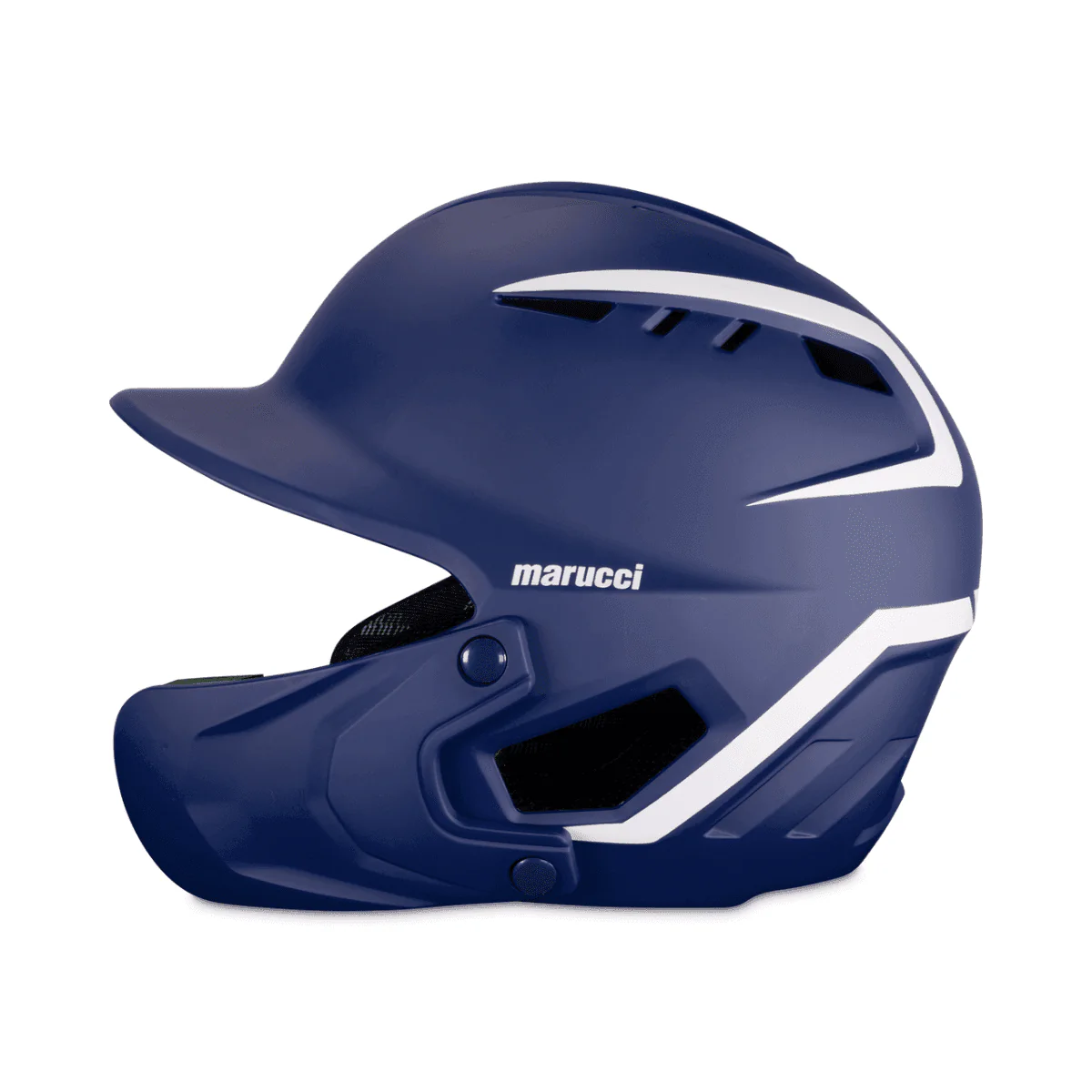 Marucci Duravent Two Tone Baseball Batting Helmet w/ Jaw Guard - Image 6