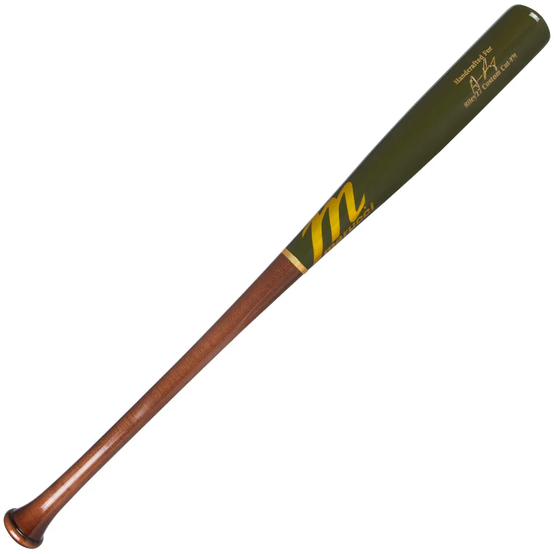 Marucci Pro Exclusive Austin Riley AR27 Youth Maple Wood Baseball Bat: MYVE4RILEY27 - Image 2