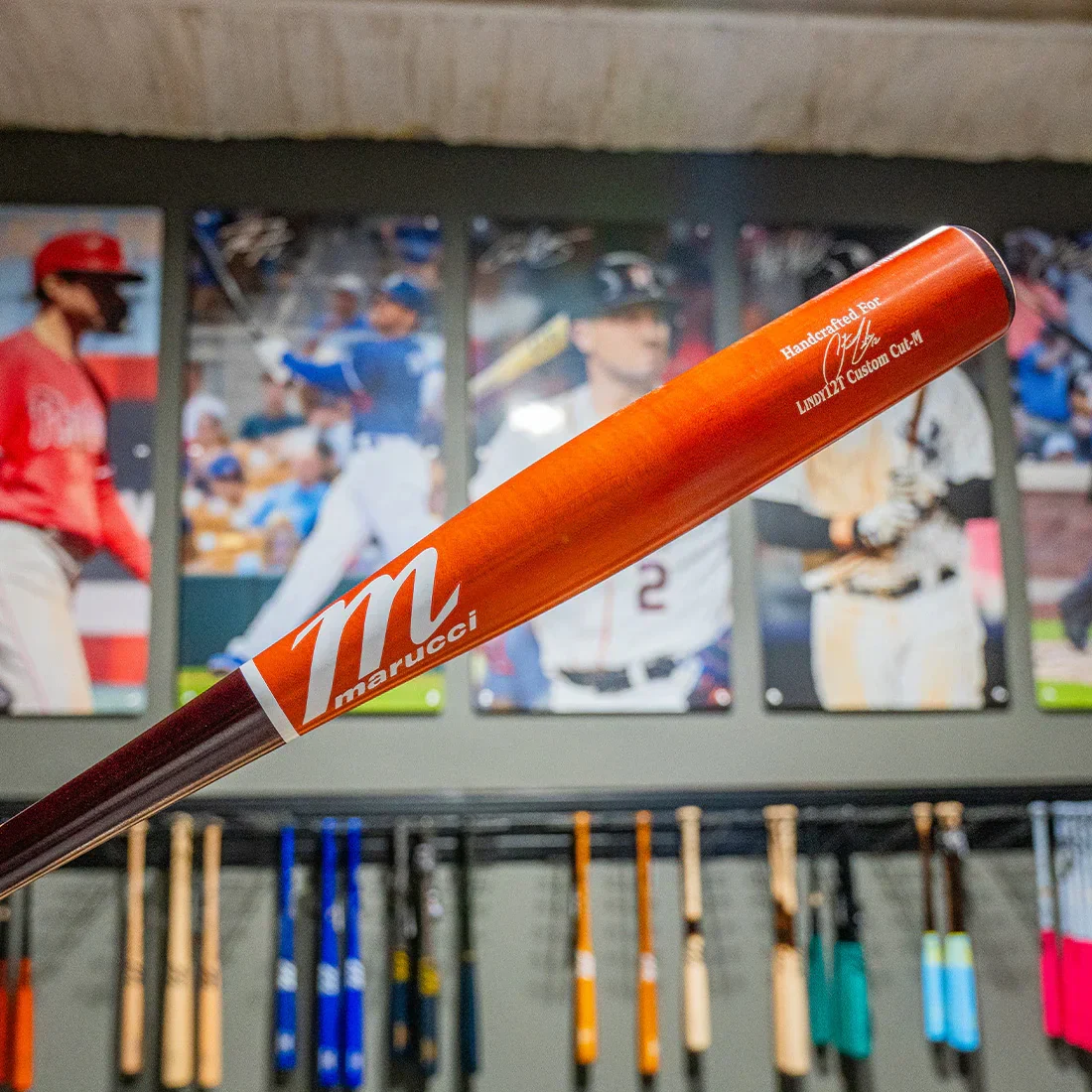 Marucci Pro Reserve LINDY12 Torpedo Maple Wood Baseball Bat: MVE5LIND12T-CH/BO - Image 2