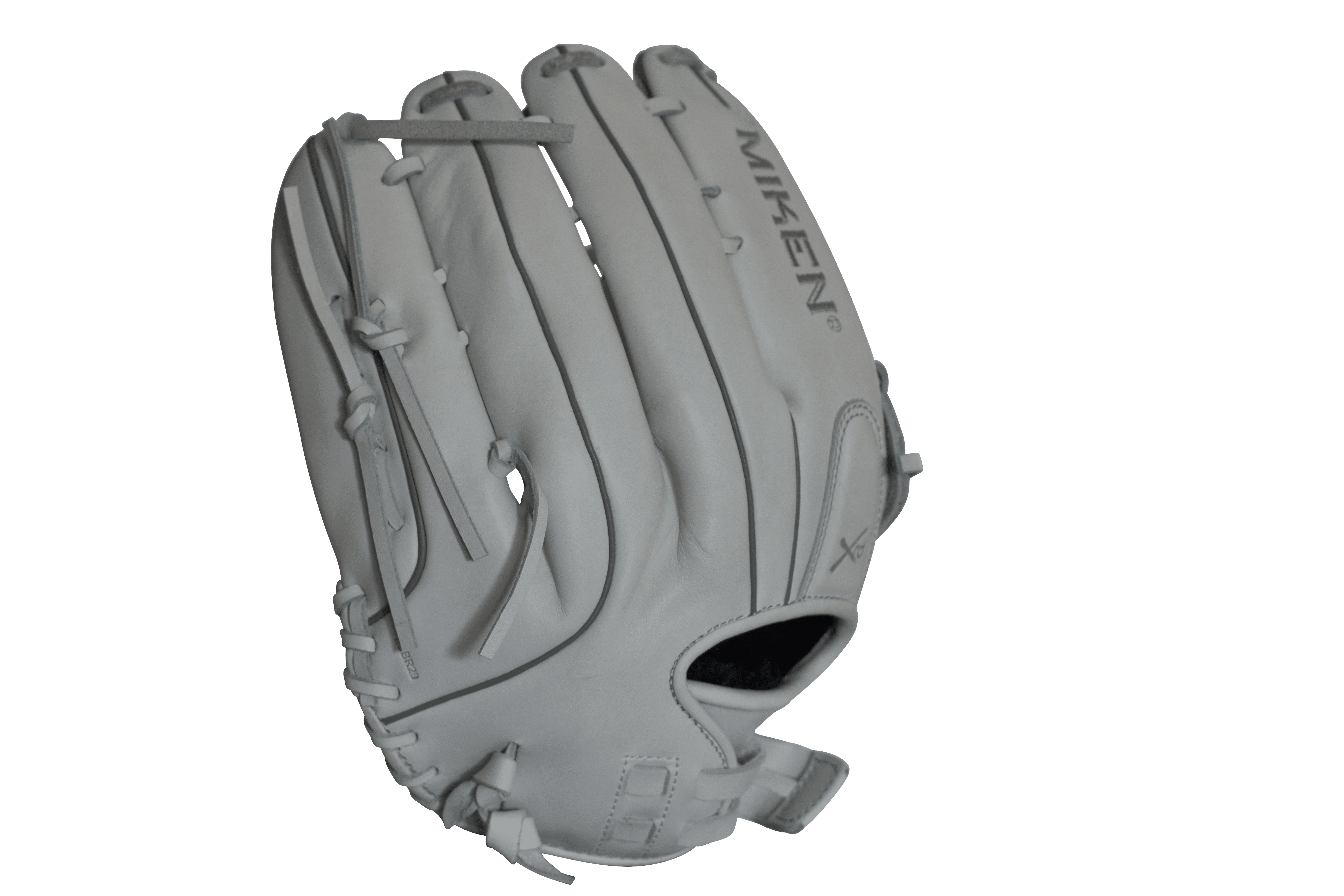 Miken Pro Series 13" Slow Pitch Fielding Glove - White/White: PRO130WW - Image 3
