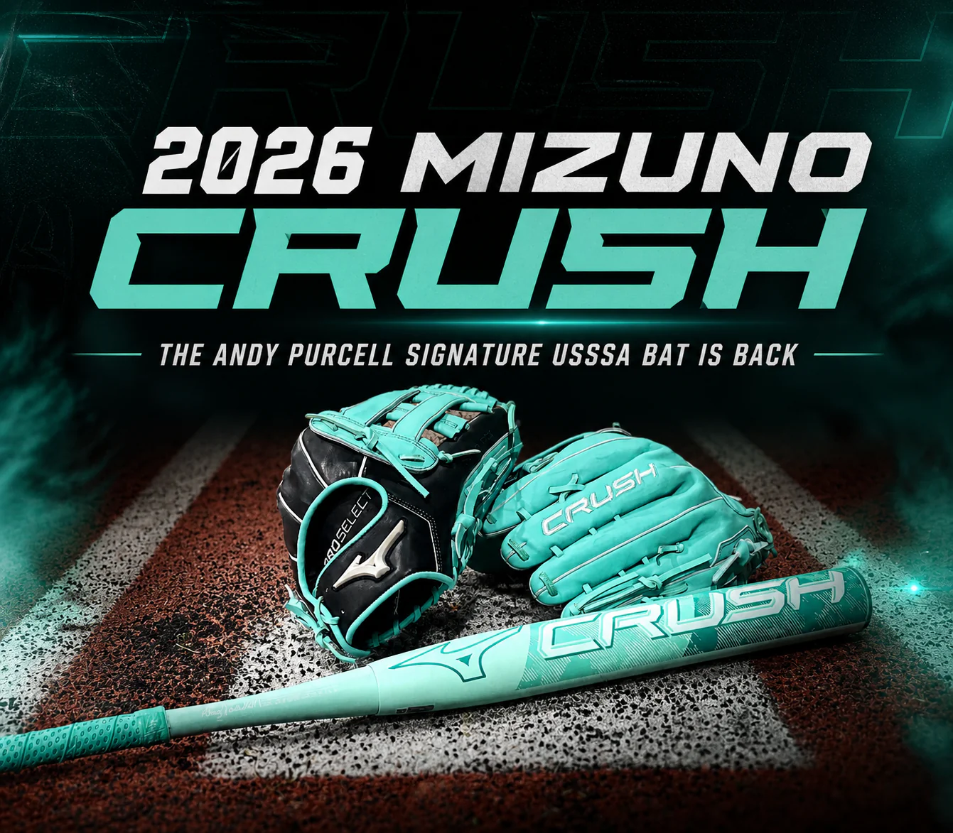 Mizuno Pro Select "Crush" Limited Edition 14" Slowpitch Softball Glove - Image 2