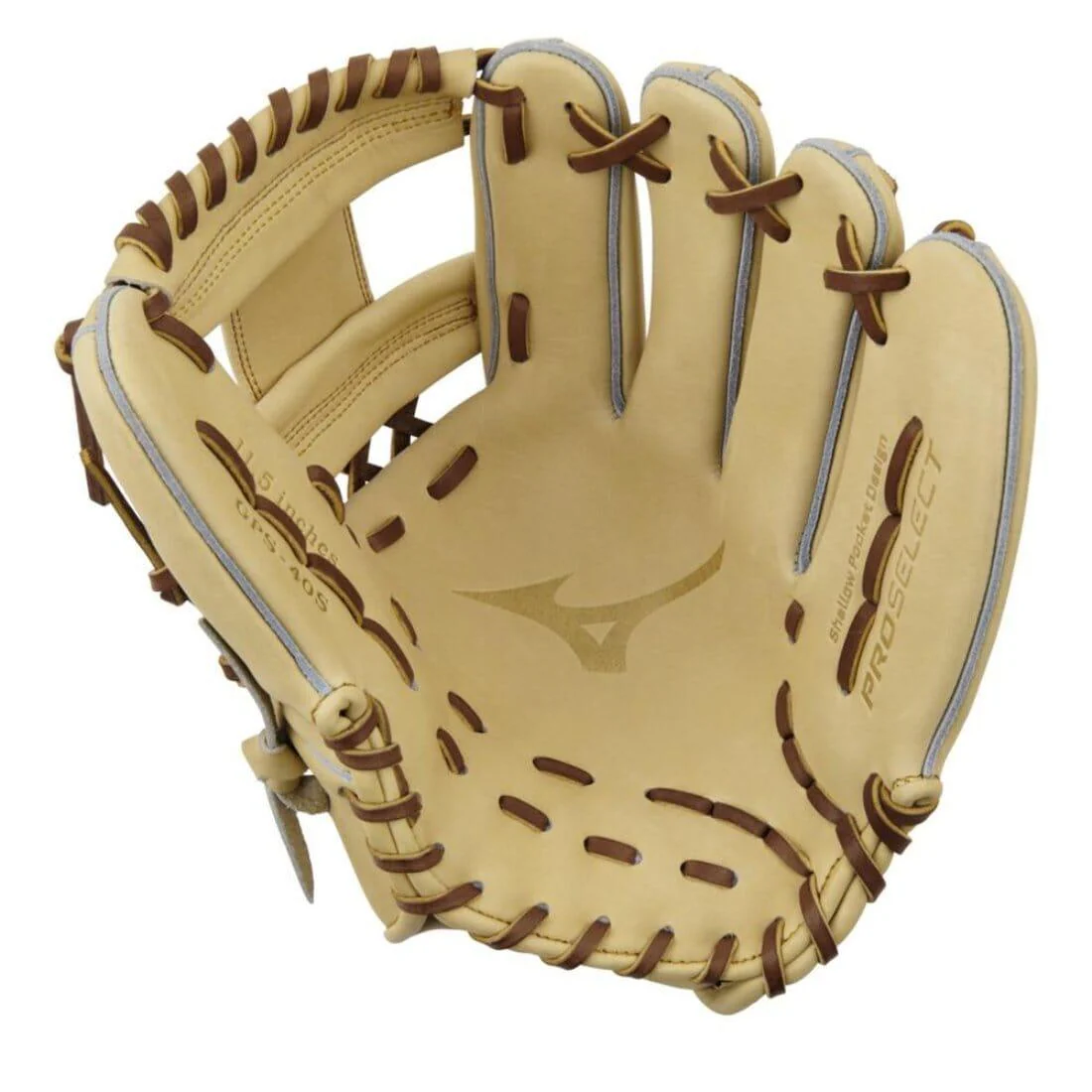 Mizuno Pro Select GPS-40S 11.5" Premium Infielder Baseball Glove: 313209.RG82 - Image 2