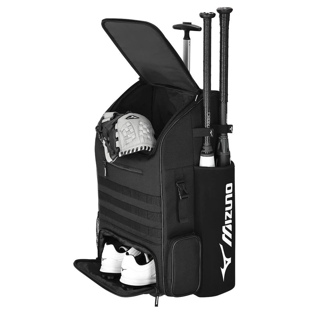 Mizuno Pro Wheeled Batpack Bag - Image 4
